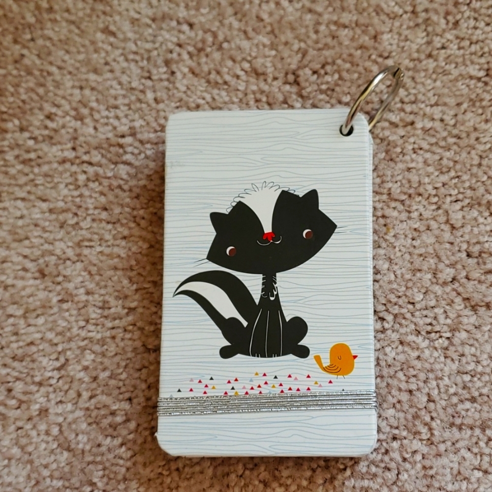 Skunk theme note card set